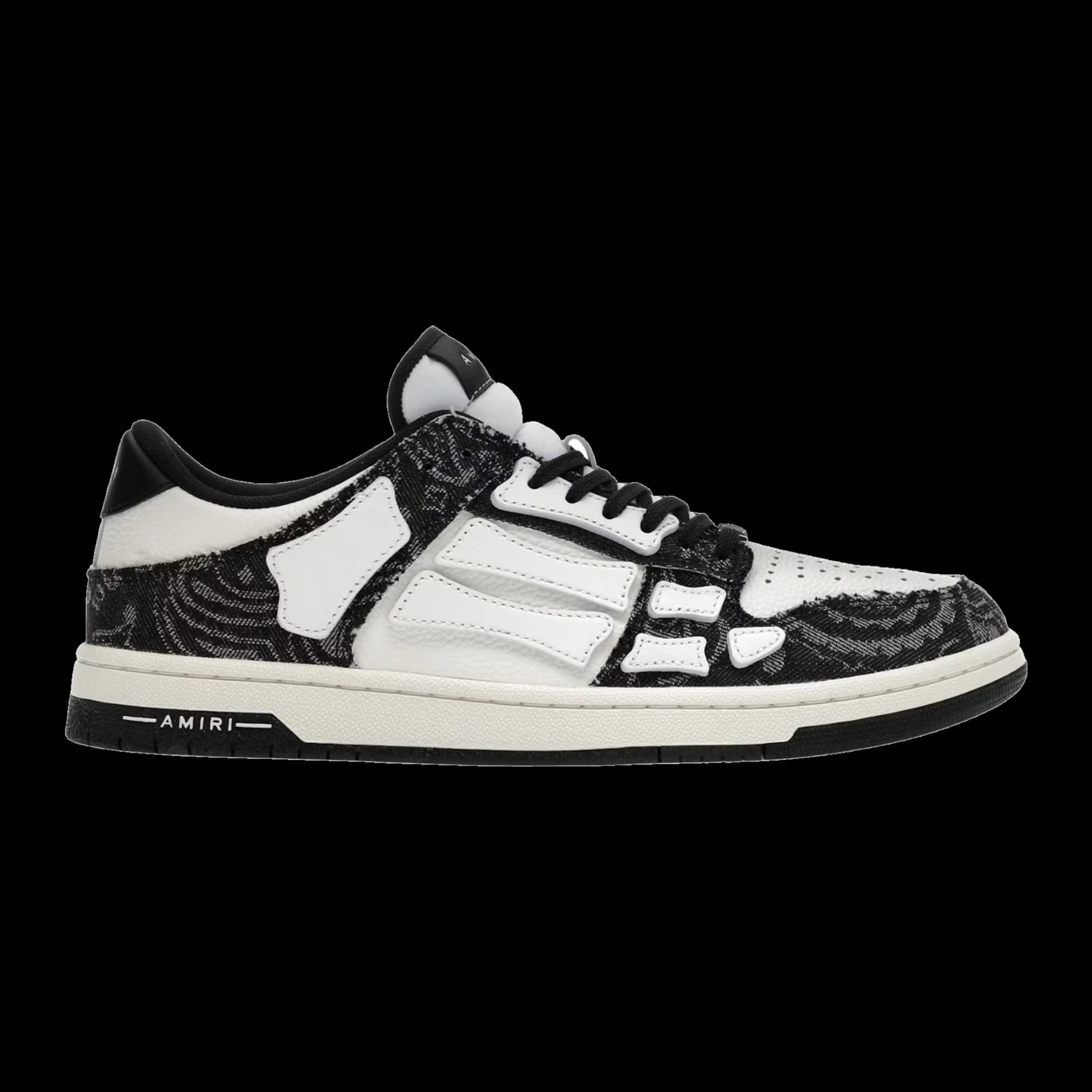 Amiri Skel Top Low Camo Black