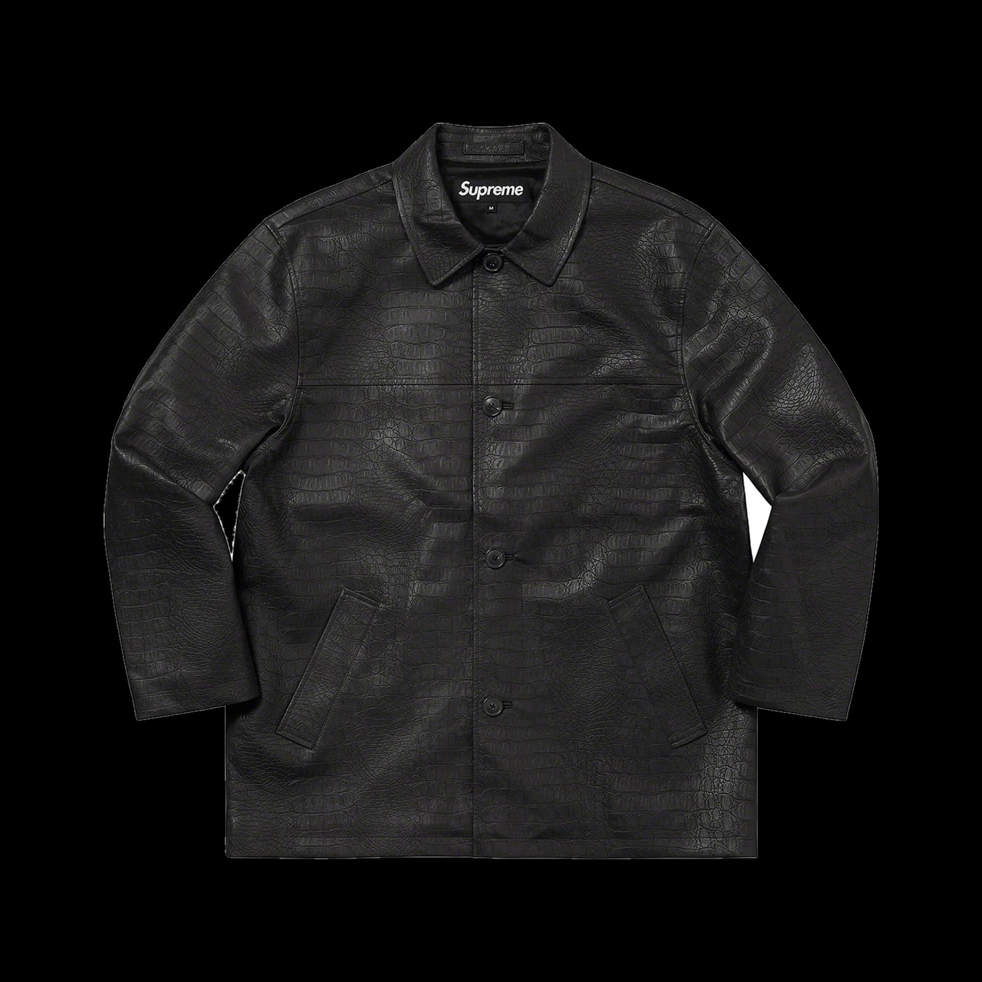Supreme Faux Croc Blazer