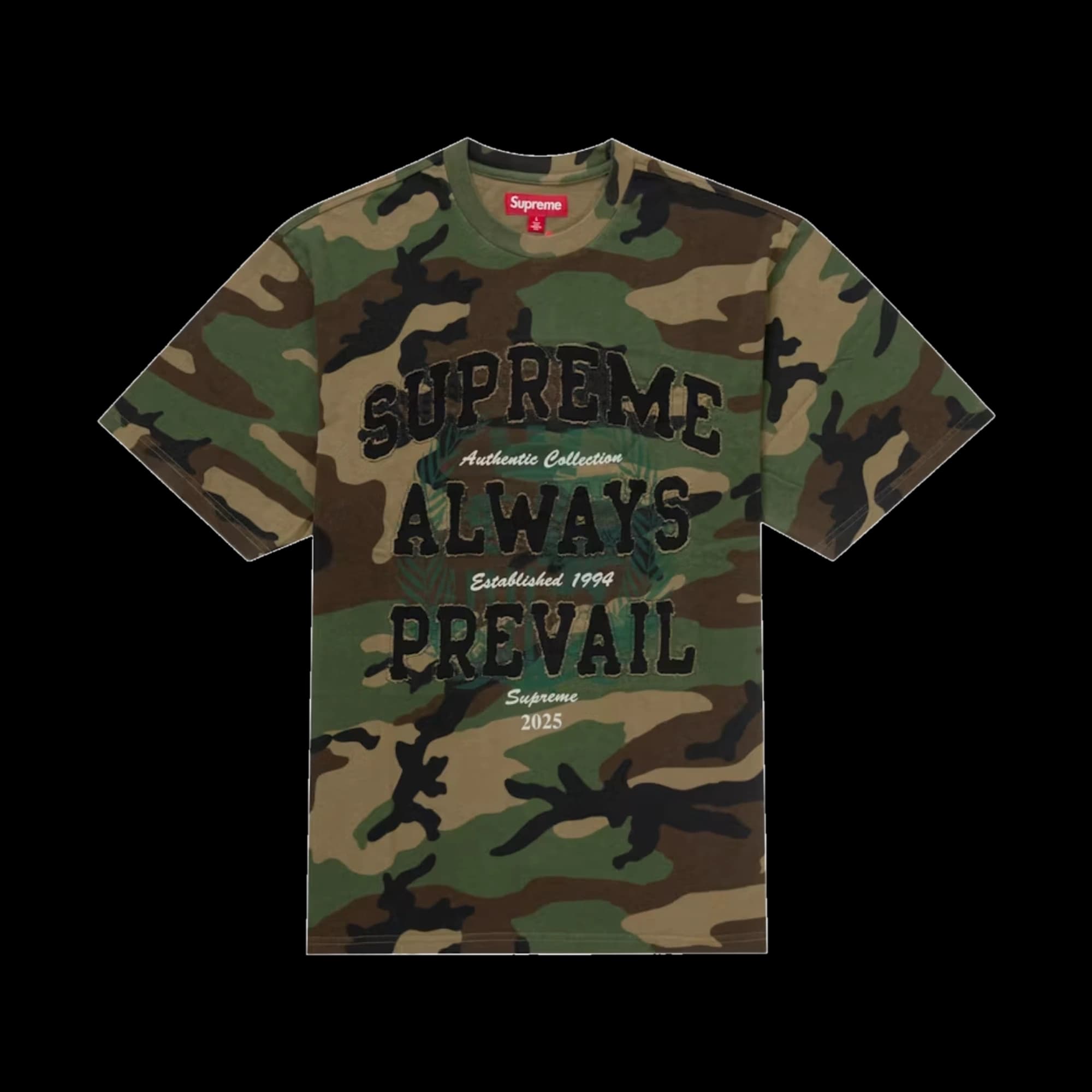 Supreme Always Prevail Camo Green