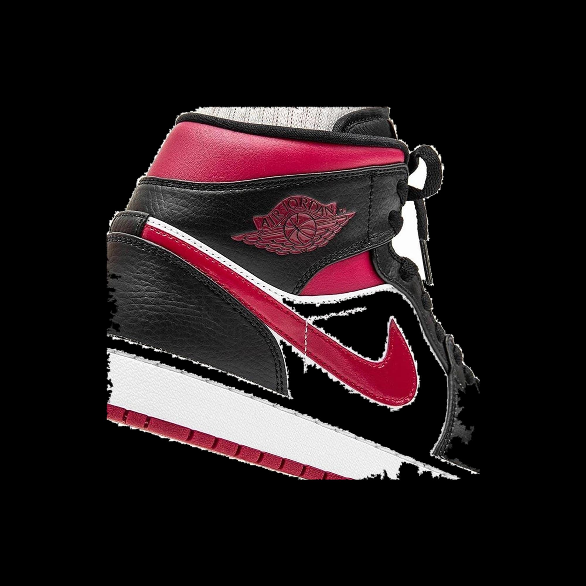 Jordan Jordan 1 Mid Bred Toe