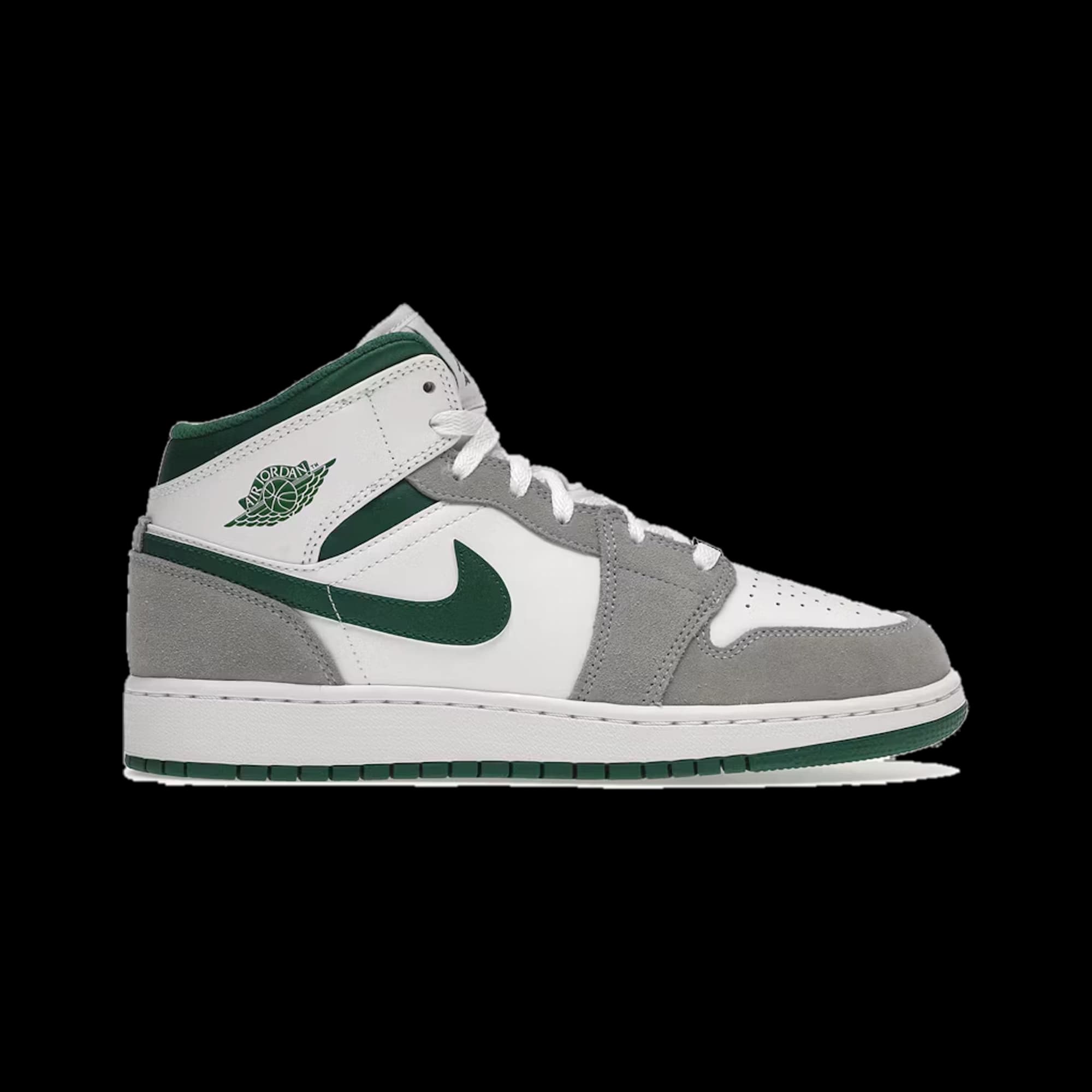 Jordan Jordan 1 Mid Smoke Pine Green