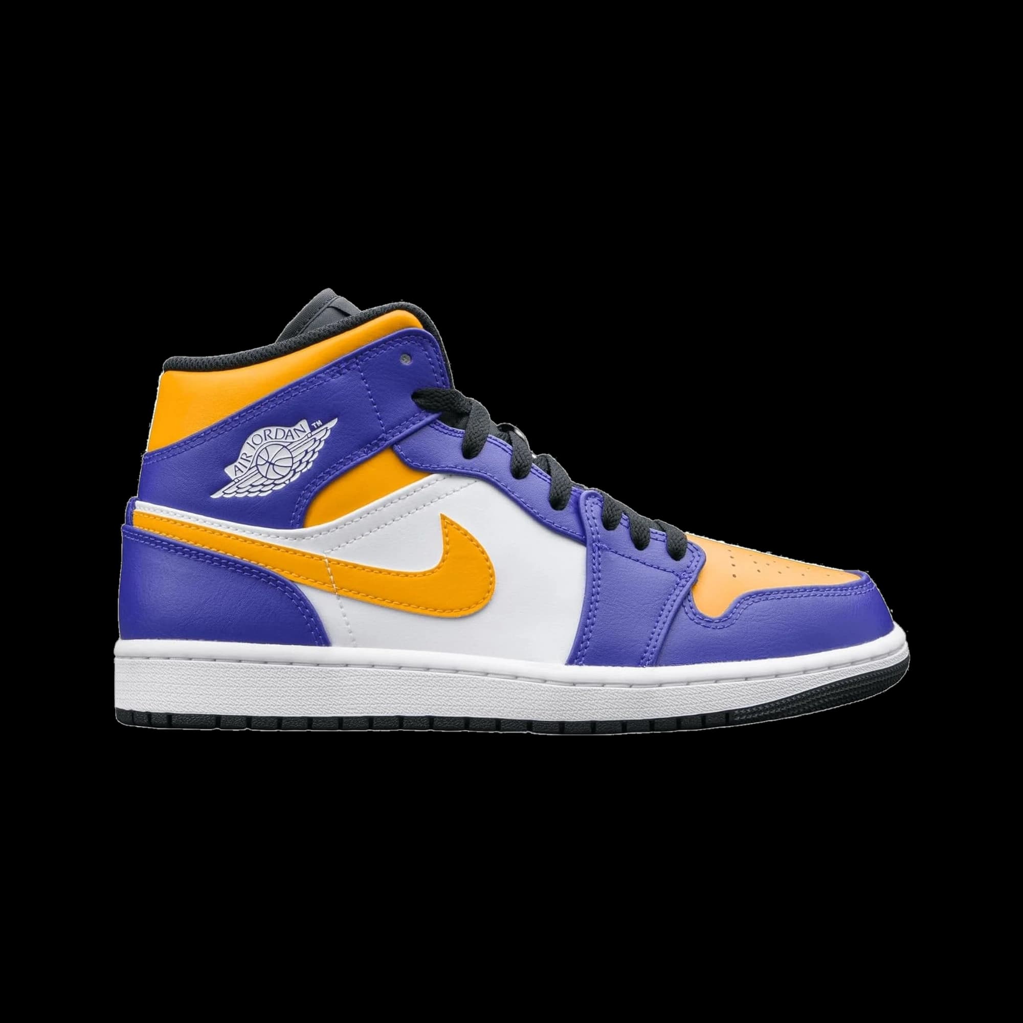 Jordan Jordan 1 Mid Lakers