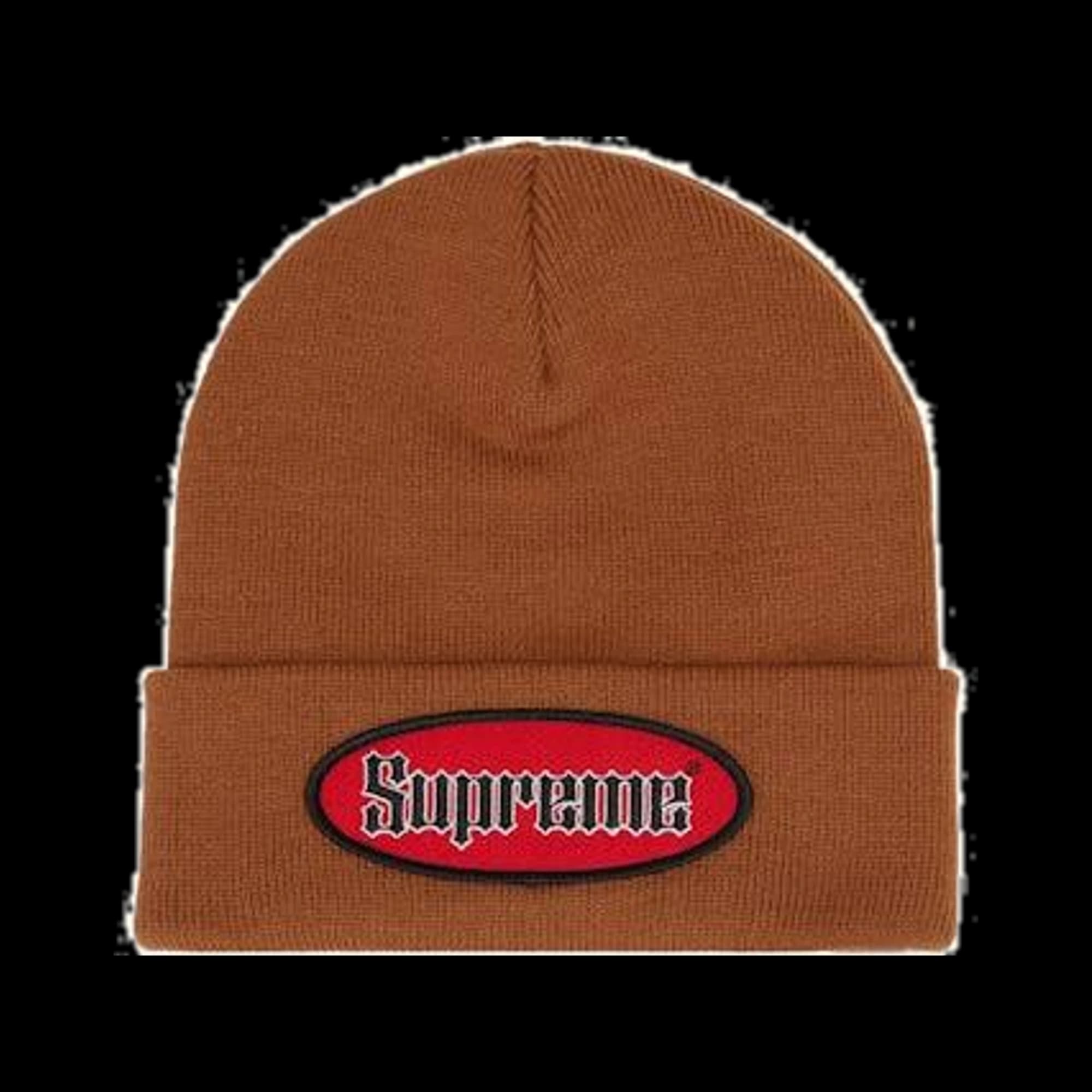 Supreme Beanie Oval Patch