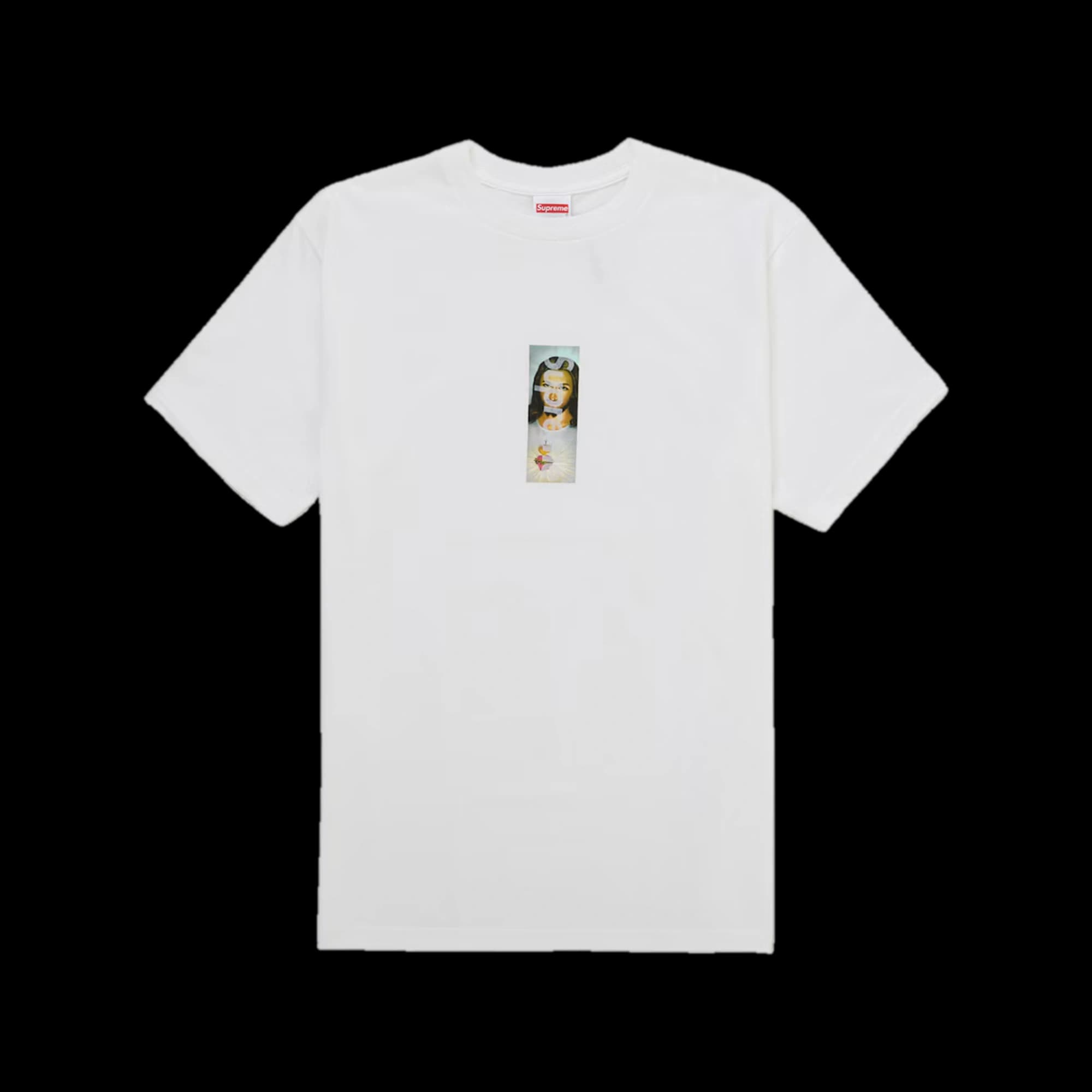 Supreme Prayer Card Box Logo Tee White
