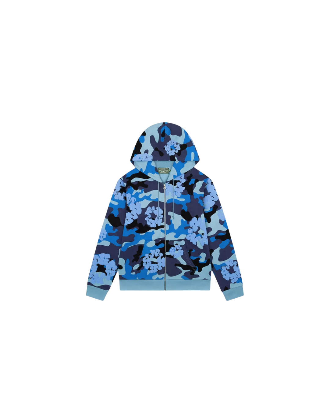 Denim Tears The cotton Wreath Zip Sweatshirt
