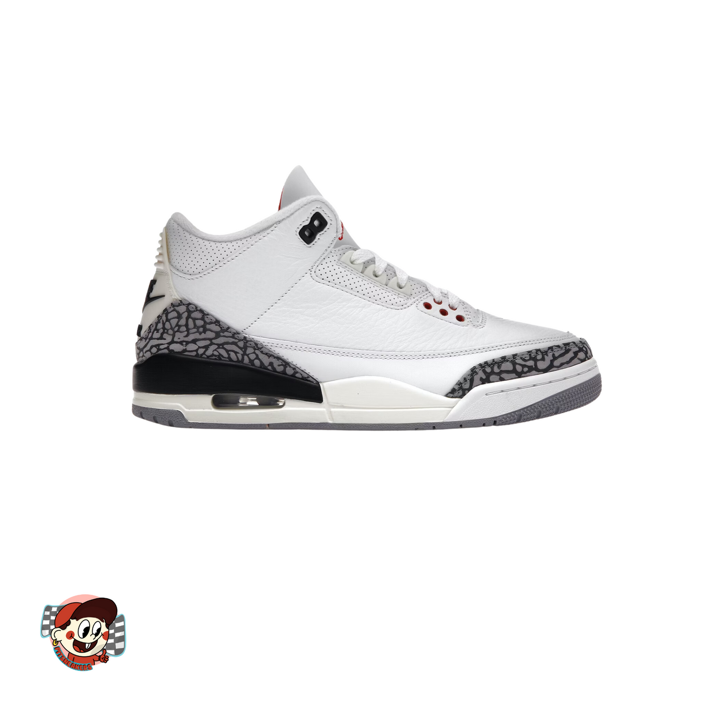 Jordan 3 White Cement
