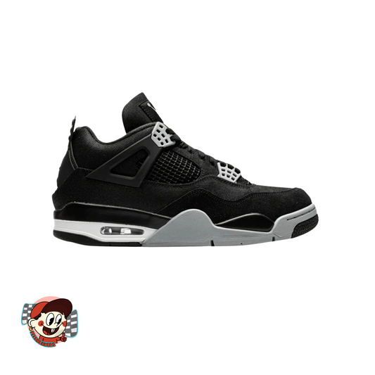 Jordan 4 Black Canvas