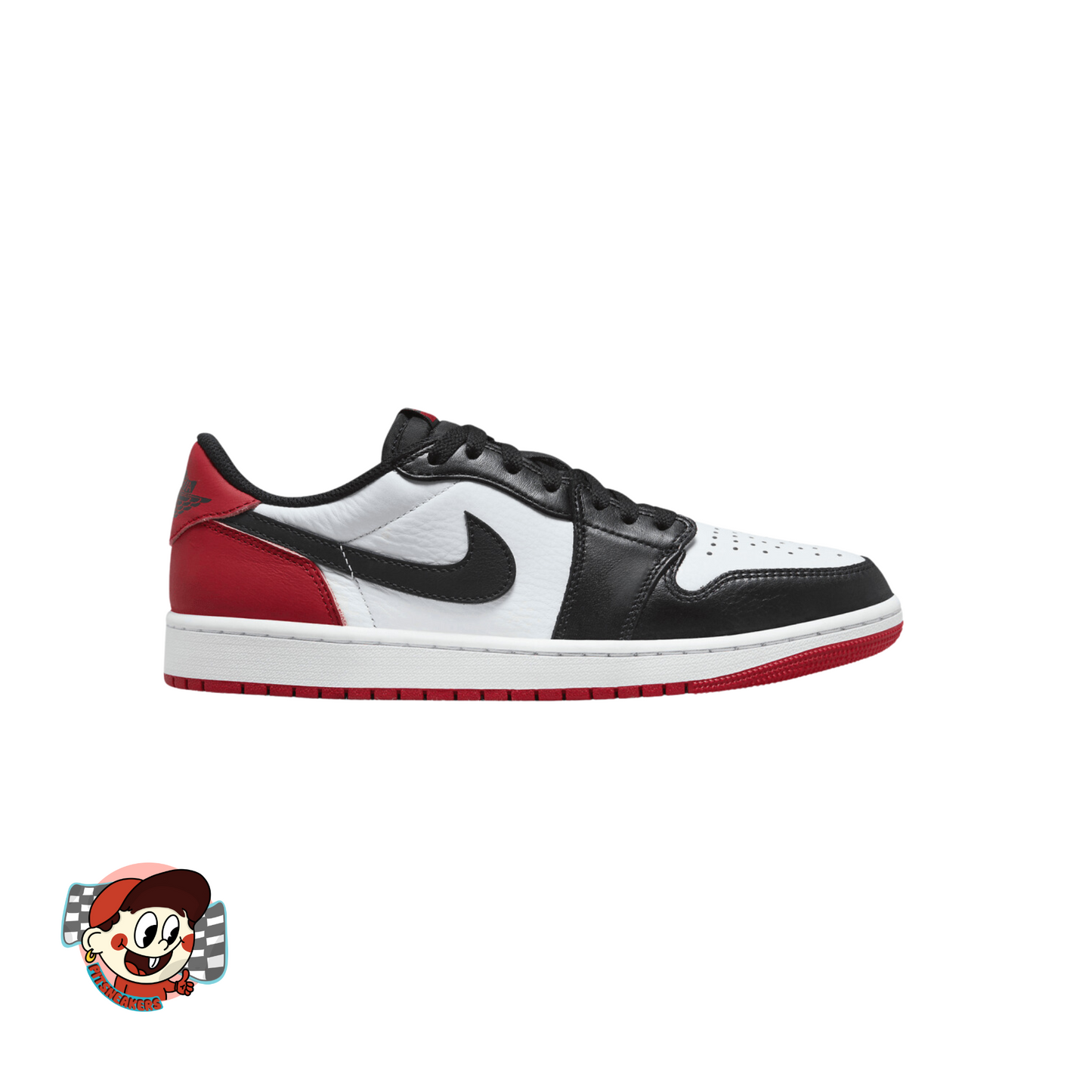 Jordan 1 Low Black Toe