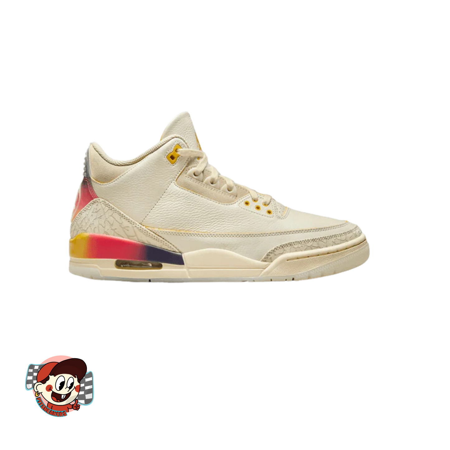 Jordan 3 J balvin Medellin Sunset