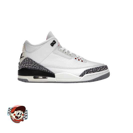 Jordan 3 White Cement