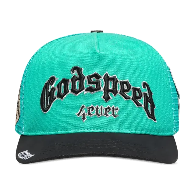 Godspeed Cap 4 Ever Turquoise Black